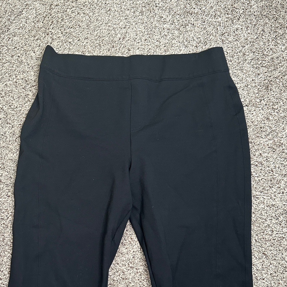 Spanx Black perfect kick flare Pants SZ 2x   stretch office career work wear - Picture 6 of 8
